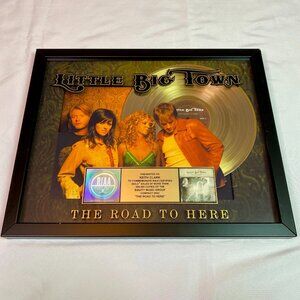 Little Big Town - Road To Here (RIAA Gold) Plaque Certified Award 500,000 Sales